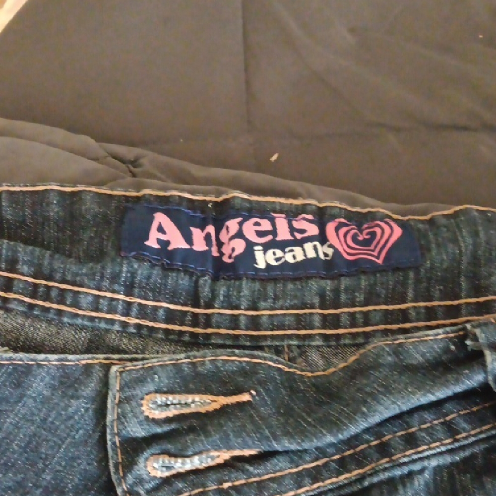 Angels Dark Blue Denim Jeans